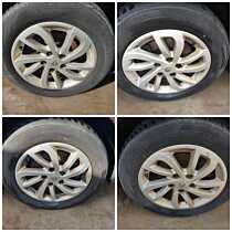 Set 4 Roti Jante Aliaj 205 60 16 R16 Anvelope Vara DOT 2023-2024 Renault Scenic 3 2009 - 2016 [C8685]