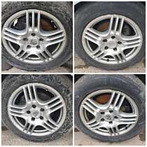 Set 4 Jante Roti Aliaj 5x130 255 55 18 R18 Porsche Cayenne 2003 - 2016 [C6316]