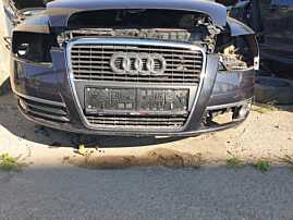 Bara Spoiler Fata cu Grila Emblema si Proiectoare Ceata Audi A6 C6 NFL Non Facelift 2004 - 2008 Culoare LZ7Q [Q4082]