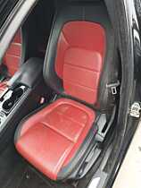 Interior Piele Rosie cu Negru cu Incalzire Scaune Stanga Dreapta si Bancheta cu Spatar Jaguar XE X760 2015 - 2020 [Q3636] [Q3637] [Q3638] [Q3639]
