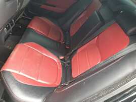 Bancheta Spate Sezut cu Spatar Piele Rosu Negru Jaguar XE X760 2015 - 2020 [Q3636] [Q3639]