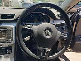 Volan din Piele in 3 Spite Fara Airbag Volkswagen Golf 6 2008 - 2013 [Q3666]
