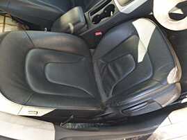Scaun Dreapta Fata Pasager Piele Neagra Manual Fara Incalzire Audi A5 8T Sportback 2008 - 2016 [Q3771] [Q3772]