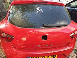 Hayon Haion Portbagaj Dezechipat cu Luneta Geam Sticla Seat Ibiza 5 6J Coupe 2008 - 2017 Culoare LS3H [Q3787]