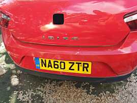 Bara Spoiler Spate cu Defecte Seat Ibiza 5 6J Coupe 2008 - 2017 Culoare LS3H [Q3788]