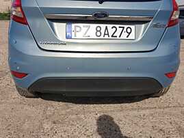 Bara Spoiler Spate cu Locas Senzori Parcare cu Imperfectiuni Ford Fiesta Mk 6 NFL Non Facelift 2008 - 2012 Culoare 79 [Q3894]