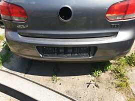 Bara Spoiler Spate cu Locas Pentru Senzori de Parcare Volkswagen Golf 6 Hatchback Scurt 2008 - 2013 Culoare LA7T (Mici Defecte Zgarieturi) [Q4135]