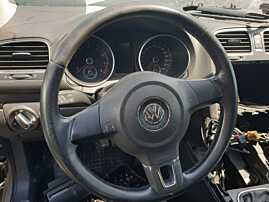 Volan Piele 3 Spite FARA Airbag Volkswagen Golf 6 2008 - 2013 [Q4141]