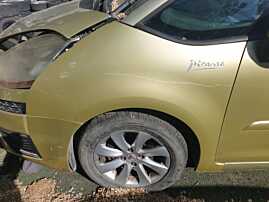 Aripa Stanga Fata Citroen C4 Picasso 2007 - 2010 (Zgarietura) Culoare KAQ ANODISED YELLOW PAINT [Q4510]