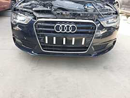 Bara Spoiler Fata Completa FARA Grila Emblema si Locas Pentru Senzori Parcare cu Imperfectiuni Audi A5 8T FL Facelift 2011 - 2016 Culoare LX5R [Q4589]