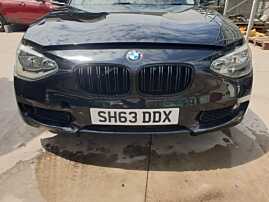 Bara Spoiler Fata cu Grile cu Imperfectiuni BMW Seria 1 F20 2011 - 2015 Culoare 475 Black Sapphire Metallic [Q4673]