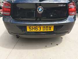 Bara Spoiler Spate Fara Locas Senzori cu Imperfectiuni BMW Seria 1 F20 2011 - 2015 Culoare 475 Black Sapphire Metallic [Q4683]