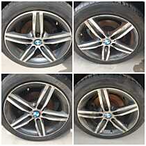 Set 4 Jante Roti Aliaj 5x120 CB 72.6 Style 379 225 45 17 R17 BMW Seria 1 F20 F21 2011 - 2019 [Q4691]