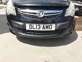 Bara Spoiler Fata cu Grile si Proiectoare cu Imperfectiuni Opel Corsa D FL Facelift 2010 - 2014 Culoare Z GAR Z22C [Q4726]