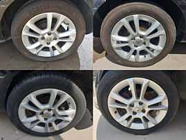 Set 4 Jante Janta Roata Roti Aliaj 195 55 16 R16 4x100 CB 56.6 Opel Astra H 4-prezoane 2004 - 2010 [Q4751]