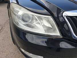 Far Faruri Dreapta cu Lupa Halogen Skoda Octavia 2 FL Facelift 2008 - 2013 (Zgarieturi pe Sticla) [Q4855]