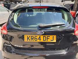 Haion Hayon Portbagaj Dezechipat cu Luneta Geam Sticla Ford Focus 3 Hatchback Scurt 2010 - 2018 Culoare FF Panther Black [Q5016]