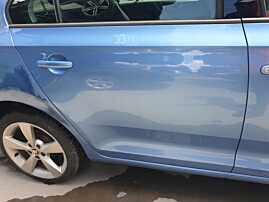 Usa Usi Portiera Portiere Dreapta Spate Dezechipata Skoda Rapid Berlina Sedan 2012 - 2022 Culoare LQ5X (puncte vopsea sarite) [Q5052]