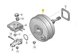 Tulumba cu Pompa Servo Frana Vacuum Vacum Volkswagen Crafter 2.5 TDI 2006 - 2016 Cod A9064300308 [Q5169]