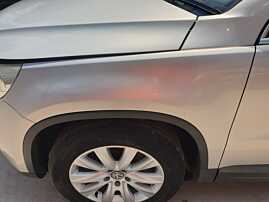 Aripa Stanga Fata Volkswagen Tiguan 5N 2007 - 2015 Culoare Gri LR7L [Q5414]