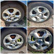 Set 4 Jante Roti Aliaj Aluminiu 4x108 195 50 15 R15 cu Anvelope Vara dot 2025 Ford Ecosport 2014 - 2017 [Q5529]