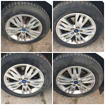 Set 4 Jante Janta Roata Roti Aliaj 5x108 CB 63.4 215 55 16 R16 Iarna dot 2024 Ford Galaxy 2 2006 - 2015 [Q5558]