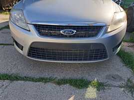 Bara Spoiler Fata Completa Fara Grila Emblema Fara Locas Pentru Senzori Parcare Ford Mondeo Mk 4 2007 - 2014 Culoare Gri 58 [Q5568]