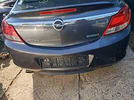 Bara Spoiler Spate cu Locas Pentru Senzori de Parcare Opel Insignia A Hatchback Sedan NFL Non Facelift 2008 - 2013 Culoare Gri Sobolan Z177 (Imperfectiuni, Zgarieturi) [Q5617]