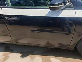 Usa Usi Portiera Portiere Dreapta Fata Dezechipata Volkswagen Passat B7 2010 - 2015 (Rugina si Zgarieturi pe Tabla) Culoare LC9X Deep Black Pearl [Q5689]