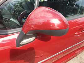 Oglinda Stanga Electrica FARA Rabatare Pliere Peugeot 207 2006 - 2009 Culoare Rosu KJC [Q5760]