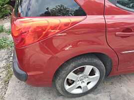 Aripa Caroserie Dreapta Spate Peugeot 207 SW Break Combi 2007 - 2013 Culoare Rosu KJC [Q5776]