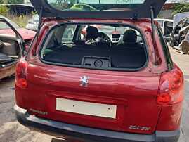 Haion Hayon Portbagaj FARA Luneta Geam Sticla Peugeot 207 SW Break Combi 2007 - 2013 Culoare Rosu KJC (Prezinta Fisura si Zgarieturi in Partea Inferioara) [Q5785]