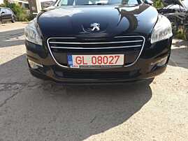 Bara Spoiler Fata cu Proiectoare FARA Grila Centrala Peugeot 508 2010 - 2014 (Zgarieturi, Imperfectiuni Dreapta) Culoare KTVD Noir Perla Nera [Q5805]