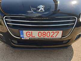 Grila Centrala cu Emblema Sigla de pe Bara Spoiler Fata Peugeot 508 2010 - 2014 [Q5806]