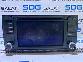 Radio CD DVD Player cu Navigatie Volkswagen Touareg 2002 - 2010 Cod 7L6035177E