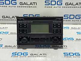 Unitate Radio CD cu Navigatie GPS Telefon MCD Blaupunkt Volkswagen Fox 2005 - 2012 Cod 1J0035191C [L3106]