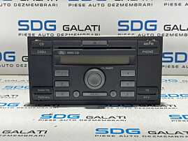 Unitate Radio CD Player Single CD 6000CD Ford Mondeo 3 MK3 2000 - 2007 Cod 4M5T-18C815-AD [N2228]