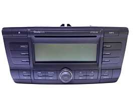Radio CD Player Stream SkodaAuto Skoda Octavia 2 2004 - 2013 Cod 1Z0035161B [S0120]