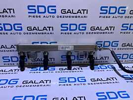 Rampa Presiune Injector Injectoare Ford Focus 2 1.8 B QQDA QQDB 2004 - 2010 Cod 4M5G-9D280-DB 4M5G-HB 0280156154 1S7G-GA 3M51-9J280-AG [AV0068]