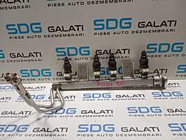 Rampa Presiune cu Injectoare Distribuitor Carburant Benzina Audi A4 B5 1.6 B 1995 - 2000 Cod 078133551D 050133317 [M4261] [M4262]