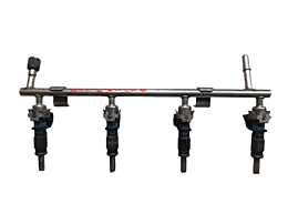 Rampa Presiune cu Injector Injectoare Opel Astra J 1.6 Benzina 2009 - 2016 Cod 55562599 55562597 [N1119] [N1120]