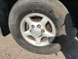 Roata Janta Aliaj Rezerva cu Anvelopa Michelin M+S Dot 2015 225 75 15 R15 Hyundai Terracan 2001 - 2007 [C2816]