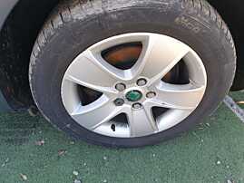 Roata Janta Aliaj Rezerva 205 55 16 R16 5x112 Skoda Octavia 2 2004 - 2013 [C4056sos]