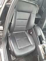 Scaun Dreapta Fata Pasager Piele Neagra cu Incalzire Electric cu Uzura Mercedes Clasa E Class W212 E180 E200 E220 E250 E300 E320 2009 - 2016 [C8429] (pielea sezutului este descusuta sau rupta)