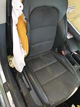 Scaun Dreapta Fata Pasager Sezut Tapiterie Semi Piele Semipiele Alcantara Skoda Superb 2 2008 - 2015 [C4193]