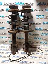 Set 2 Amortizoare Telescoape Amortizor Fata Cu Arc Stanga Dreapta Dacia Logan 2 1.5 DCI 2012 - 2016 [M4559] [M4560]