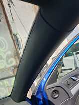 Stalp Ornament Capac Negru Prag Dreapta Fata Parbriz VRS Skoda Octavia 2 2004 - 2013 [C6460]