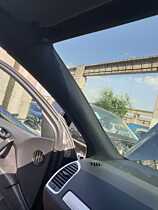 Stalp Ornament Negru Capac Airbag Prag Stanga Fata Parbriz Negru Sline S-Line Audi Q7 2007 - 2015 [C6361]