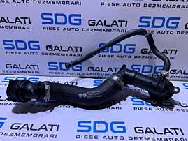 Suport Carcasa Termostat cu Furtun Furtune Apa Radiator Racitor Gaze Suport EGR Fiat Grande Punto 1.6 JTD Multijet 2005 - 2018