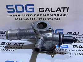Suport Carcasa Termostat Flansa Senzor Temperatura Apa Audi A6 C5 1.9 TDI AJM AWX AVF 1998 - 2005 Cod 038121133A[S0224]